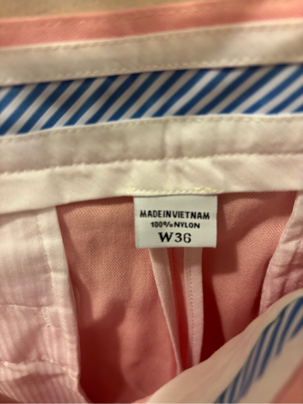 FootJoy Men's Pink Flat-Front Golf Shorts Size 36 - Picture 7 of 10